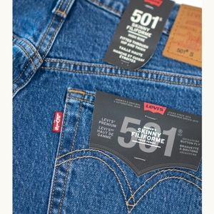Levi's High-Waisted 501 Button Fly Jeans